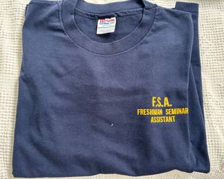 F.S.A. Freshman Seminar Assistant Vintage Tee Shirt
