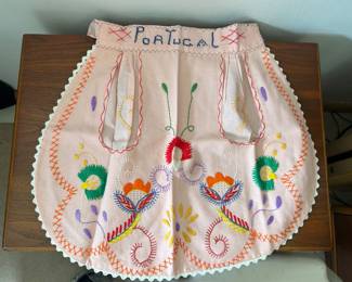 Embroidered Portugal Apron