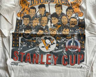 Vintage Penguins 1991 Stanley Cup Tee Shirt
