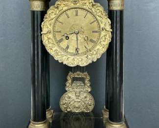 French Portico Clock, ca. 1881