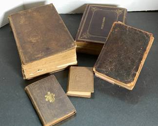 Antique Holy Bibles Dating Back To 1800’s