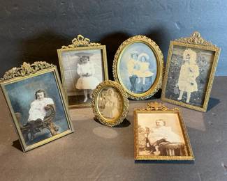 Antique Portraits and Frames, ca 1895