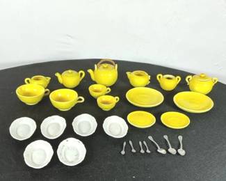 Yellow Doll Tea Set