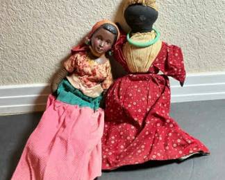 Antique Folk Art Dolls