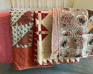 hand stitched quilts