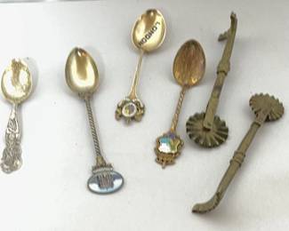 Silver and Brass utensils