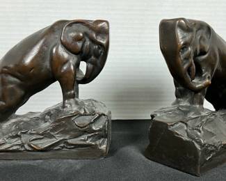 Elephant Bookends