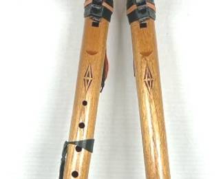 Native American Styled Double Drone Flute