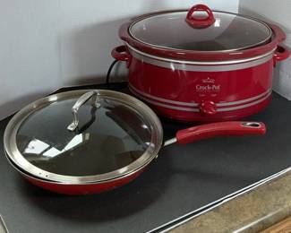 Rival Crock Pot and Skillet