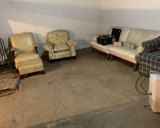Chairs, sofa