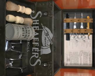 This is a M-1944 Kit, Barber, with case. C. 1945 by William Bal Corporation.
