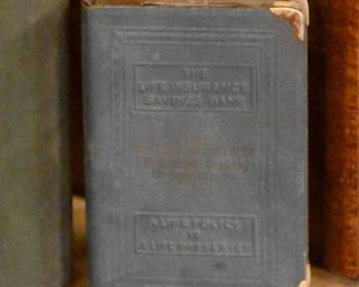 Antique Book Bundle (c. 1880s–1930s)
Wrapped and preserved vintage books including U.S. government yearbooks, financial ephemera, and turn-of-the-century clothbound volumes. Ideal for display, prop styling, or historical reference.