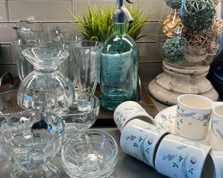 Glassware, Vintage Martin & Freres Cie French Soda Bottle
