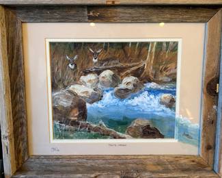 Original Watercolor "Tonto Creek" by CM Okerwall