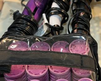 Conair Hair Dryer, Curlers