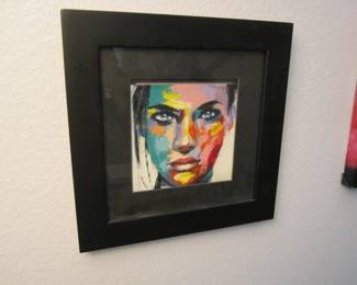 'Piercing' (Oil, 5 x 5") Artist: Lana Frey