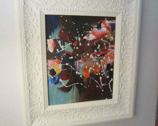 'Abstract Impression Of Autumn (8 x10") Artist: Irfan Mirza