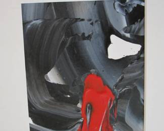 ' Abstrickle XII (Acrylic, 9 x 12") Artist: Ansgar Dressler