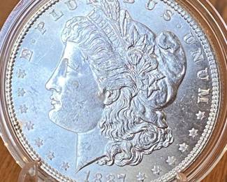 1887 Morgan Silver Dollar