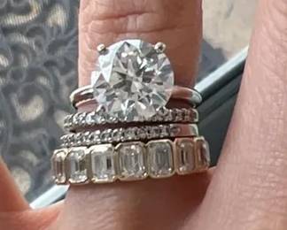 3 ct round diamond solitaire
