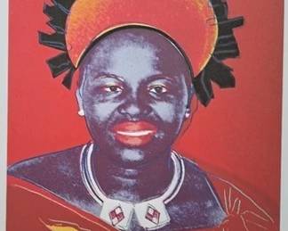 Andy Warhol Vintage Paper Lithograph