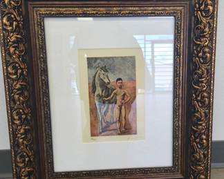 Salvador Dali limitted edition Litho