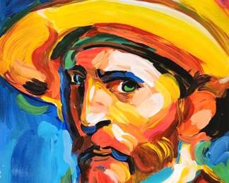 PETER MAX "Van Gogh"