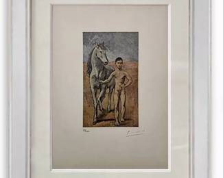 Pablo Picasso limited edition signed