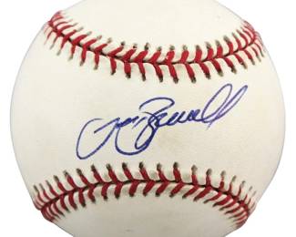Jeff Bagwell signed Baseball