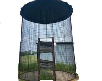 12' Dia Corn Crib 15' Tall Side Walls (Buyer to disassemble and remove)