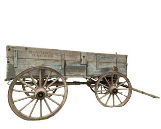 JOHN DEERE Iron Clad Conestoga Wagon From Viberg Implement Company Fort Wayne, In