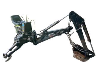 C.C. Kelly and Son Tractor Backhoe Model B30FJ (Needs Welded at the Joint)