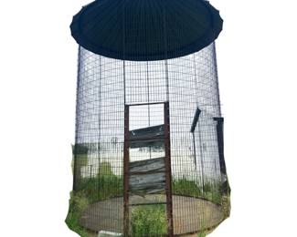 12' Dia Corn Crib 15' Tall Side Walls (Buyer to disassemble and remove)