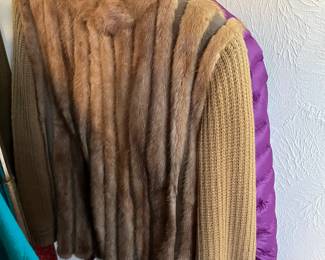 Fur sweater