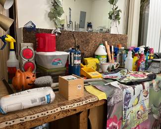 Miscellaneous household and shed items