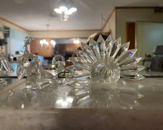 Crystal is a mix of Swarovski and Iris Arc