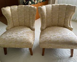 Gorgeous slipper chairs