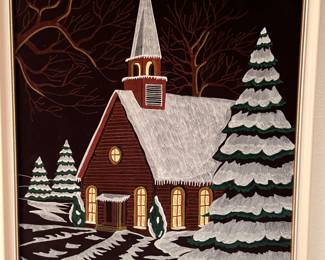 Christmas wall art