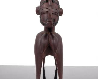 African Carved Wood Baga Nimba Figure, From The Nigerian Nasarawa Province