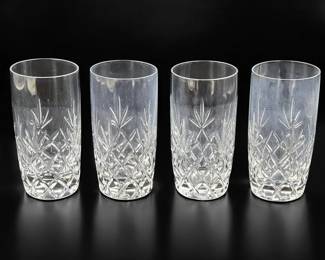 Lot Of LENOX Cut Crystal Cups, 4 Pieces