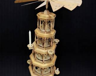 German Erzgebirge Traditional Christmas Pyramid