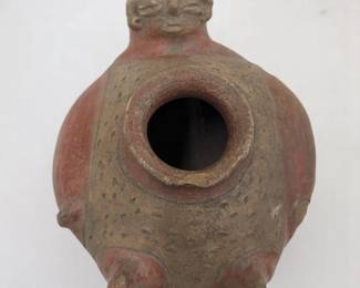 Pre-Columbian Pottery Ritual Effigy Vessel