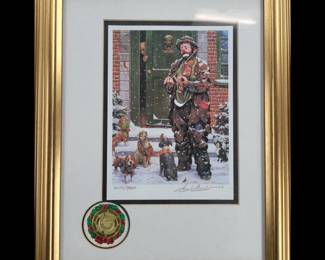 Leighton Jones Pencil Signed Print "A Christmas Carol" 2075/9900 With COA