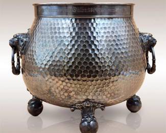 A Very Fine WMF Silver Plated Pot Highly Decorated And Dates 19th Century