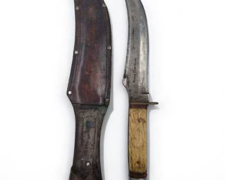 Vintage German Original Moose Skinner Horn Handle Knife
