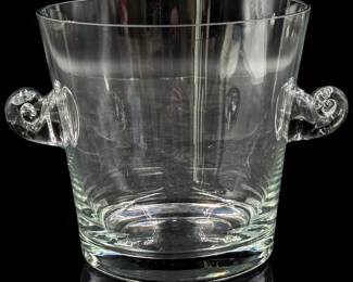Tiffany & Co Crystal Ice Bucket