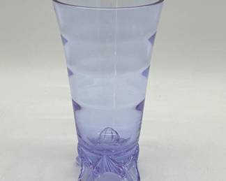 Tiffin Wavy Optic Manzoni glass vase