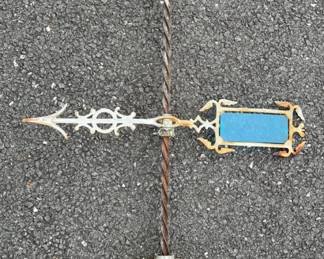 Antique lightning rod