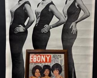 Supremes Ebony cover, poster