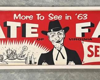 1963 State Fair VA poster
